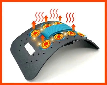 Lumbar soothing device correction traction stretch magnetic therapy lumbar support massage spine lumbar support