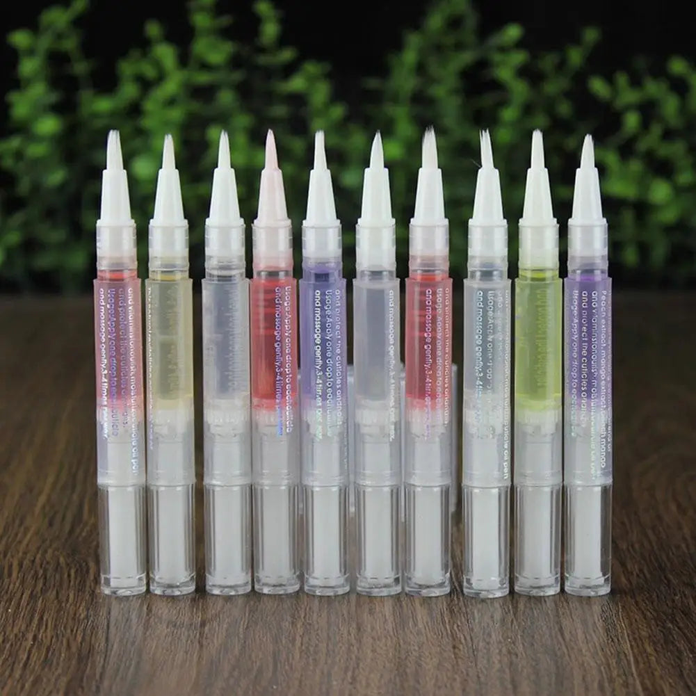 Nutrition Oil Pen for Nail Treatment, Cuticle Revitalizer Oil, Prevent Agnail, Nail Polish, Nourish Skin, 15 Smells