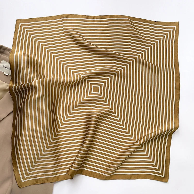 Foulard in Seta di Gelso a Stampe Fantasia