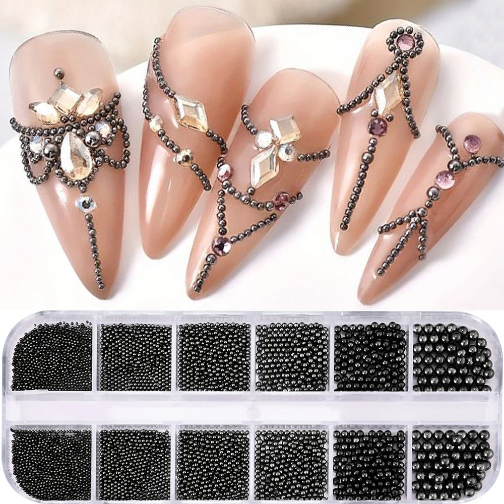 Set di Decorazioni per Nail Art
