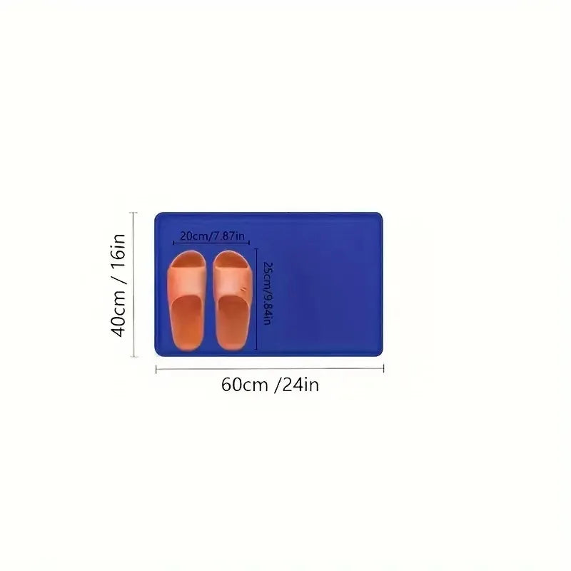 Super absorbent floor mat, super absorbent bath mat, super anti slip coral velvet bathroom floor mat, door mat