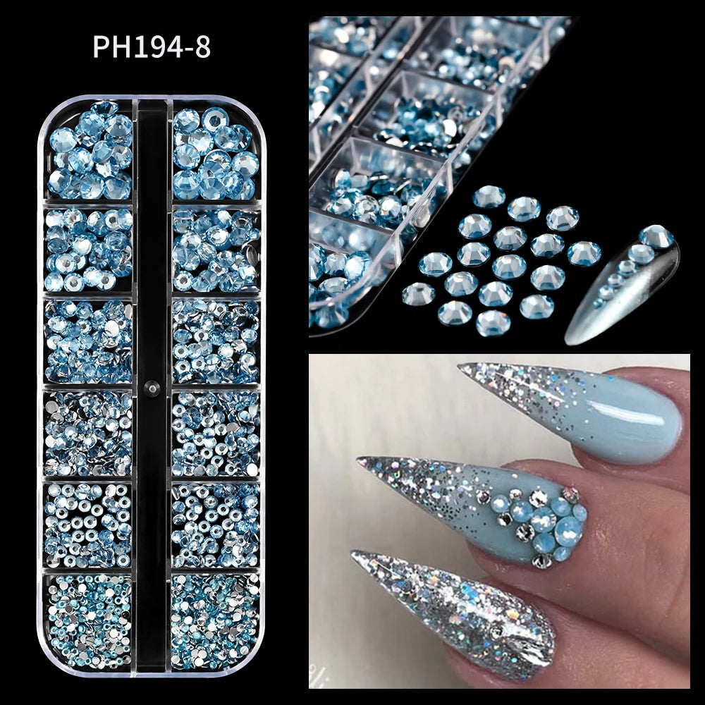 Set di Decorazioni per Nail Art