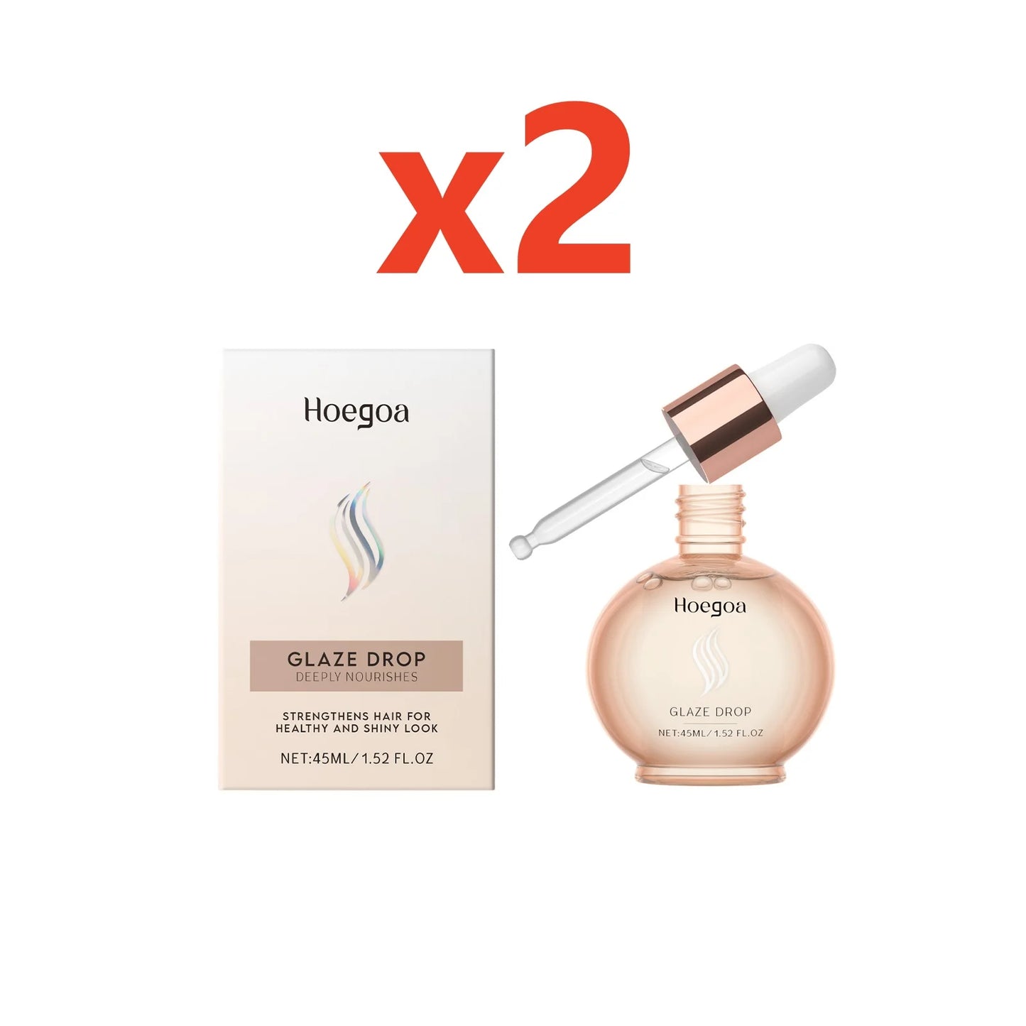 Hydrating Hair Serum for Frizzy Dry Damaged Split Ends Repair Vitamin E Smoothing Adds Shine Coconut Oil Keratin Hair Treatment