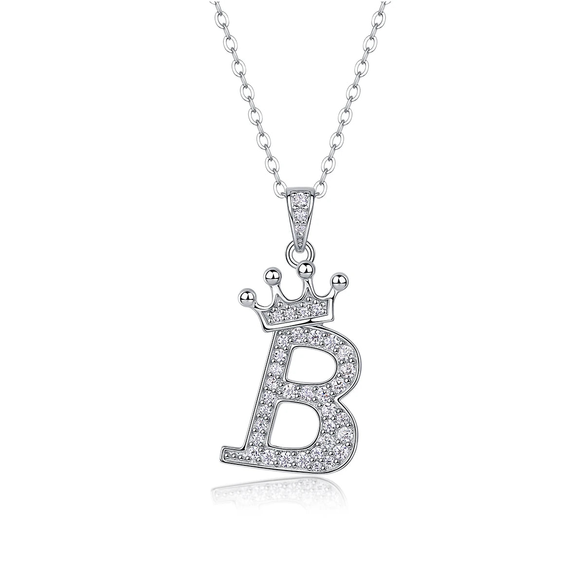 Collana con Iniziali in Moissanite