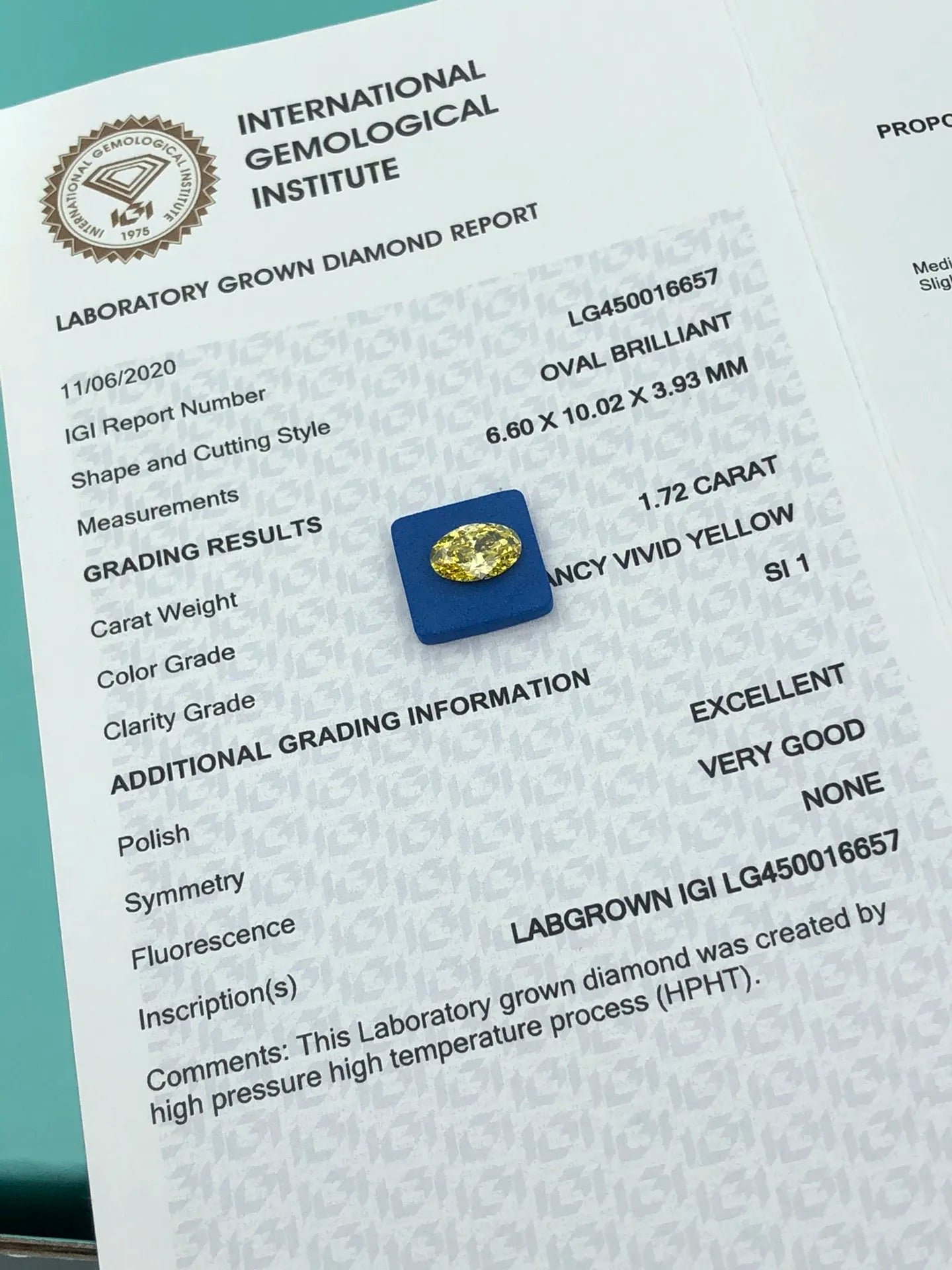 Diamanti Lab Grwon Taglio Brillante da ct 1,00 a ct 3,00