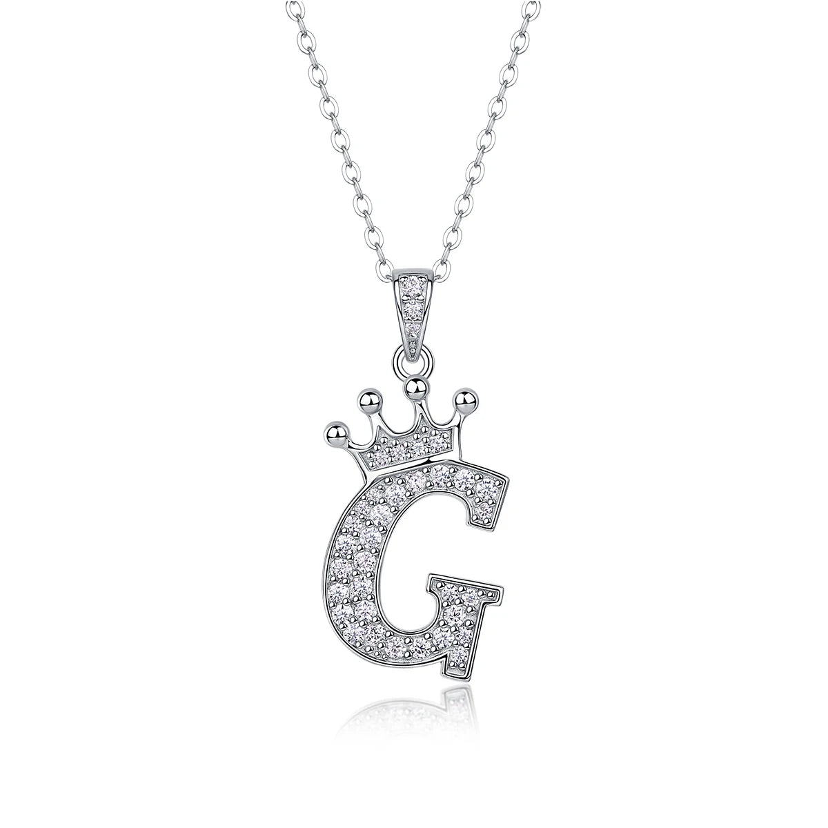 Collana con Iniziali in Moissanite