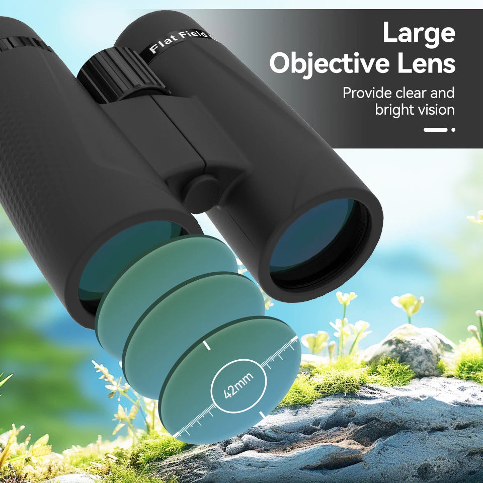 Svbony SA205 Binoculars 8X42/10X42 ED Flat-field Professional IPX7 Waterproof BAK4,Bird Watching,Stargazing,Camping,Astronomy