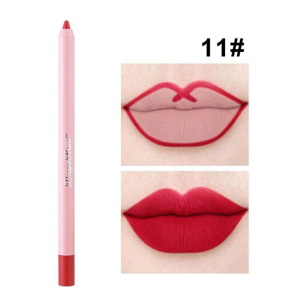 Lipliner Coreano in 12 Tonalità