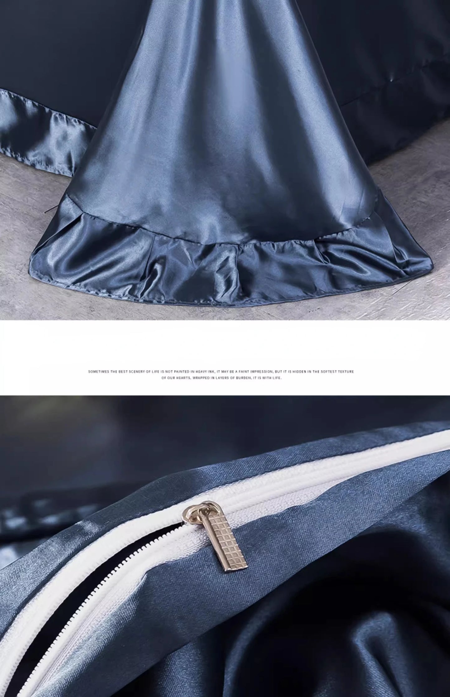 100% Pure Silk Bedding Sets High End Quilt Bed Cover Set Duvet Cover Bedsheet Pillowcases 4pcs Natural Luxury Bedcloth Sets