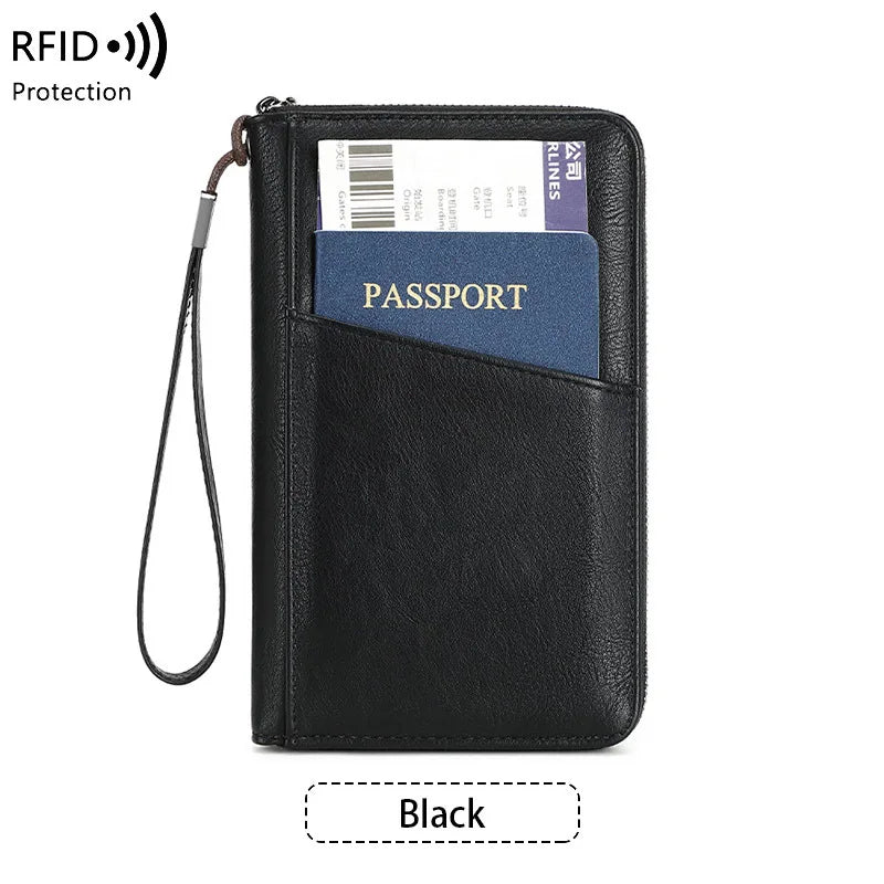 Porta Passaporto con Tecnologia RFID