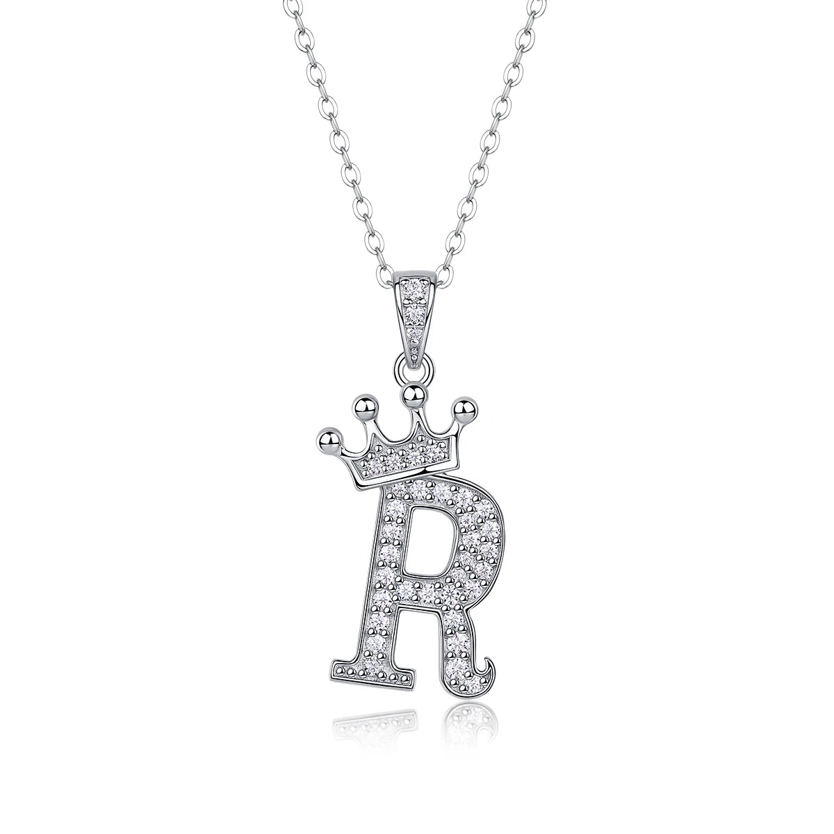 Collana con Iniziali in Moissanite