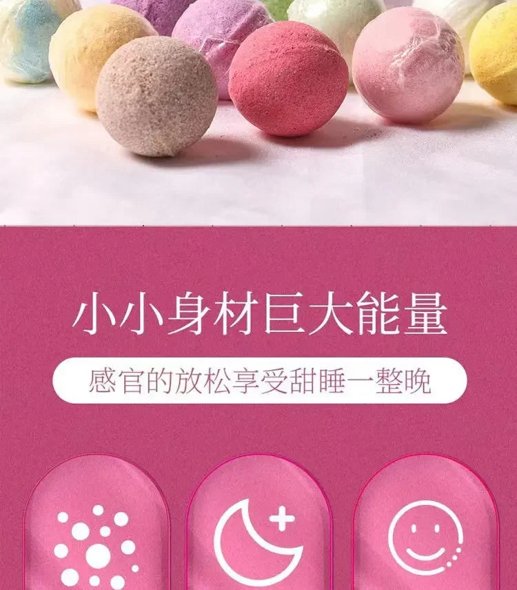 New Herb Essential Oil Foot Bath Salt Powder Ball Herbal Foot Bath Pill Bath Instant Effervescent Ball Foot Spa Ванночка Для Ног