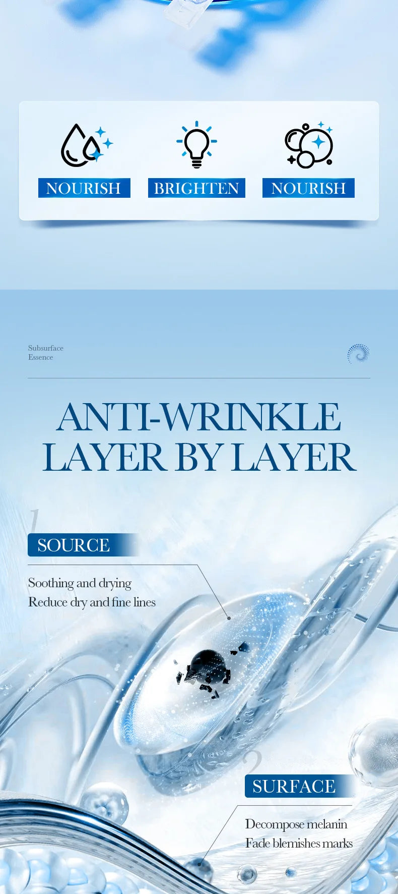 30pcs/box FAYANKOU Anti-wrinkles Collagen Serum for Face Moisturizing Firming Hydrating Anti-aging Facial Essence Face Skin Care