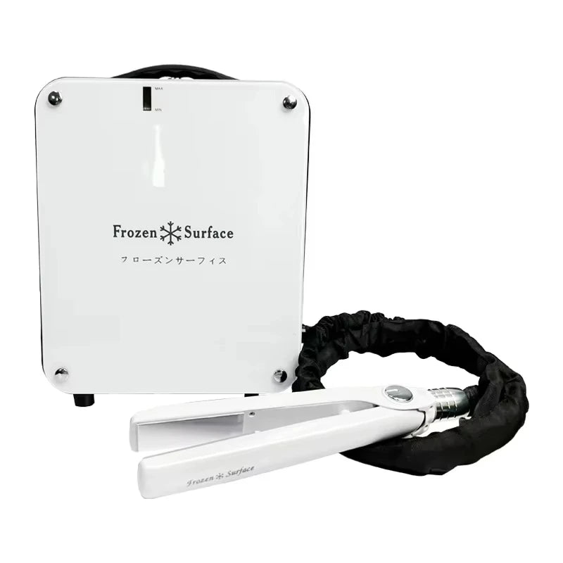 Ice cold cryotherapy flat clip hair care machine repair damaged hair keratin therapy hair cold therapy device 2025