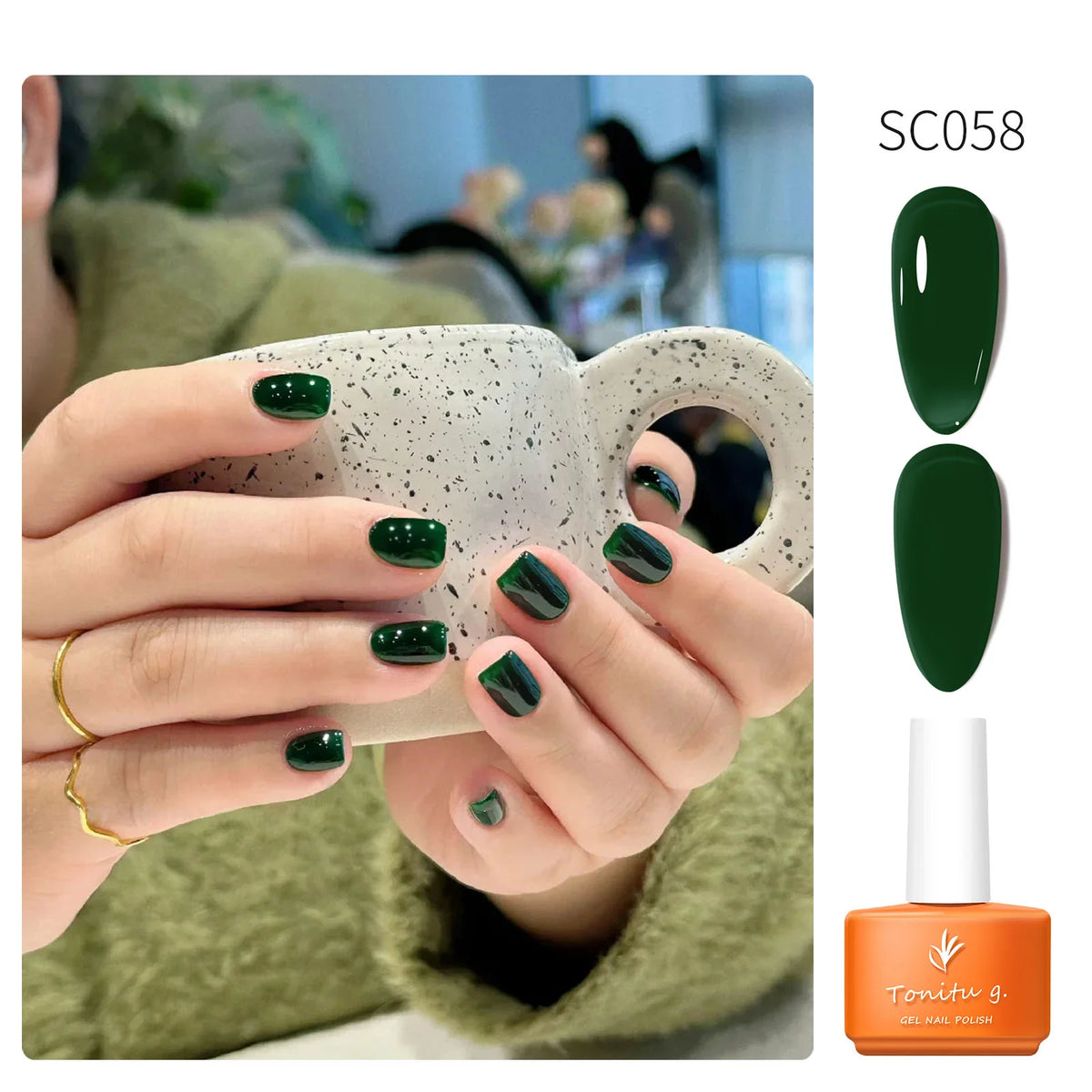 Tonitu G 7ml Semi-permanent Jelly Gel Nail Polish 59 Colors Natural Transparent  Summer Nails Art Soak Off  UV LED Gel  Varnish