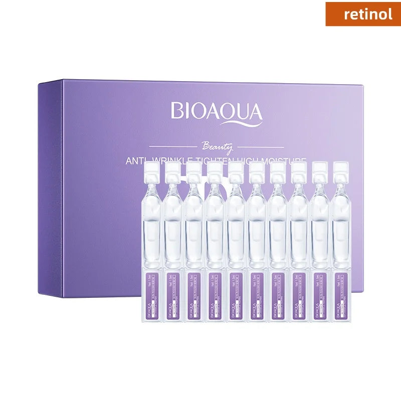 Retinol Skin Care Serum, Containing Retinol and Other Skin Care Ingredients, Can Moisturize, Brighten, and Nourish the Skin, Giving It a Youthful Glow. Portable Design, a Must-Have for Travel.