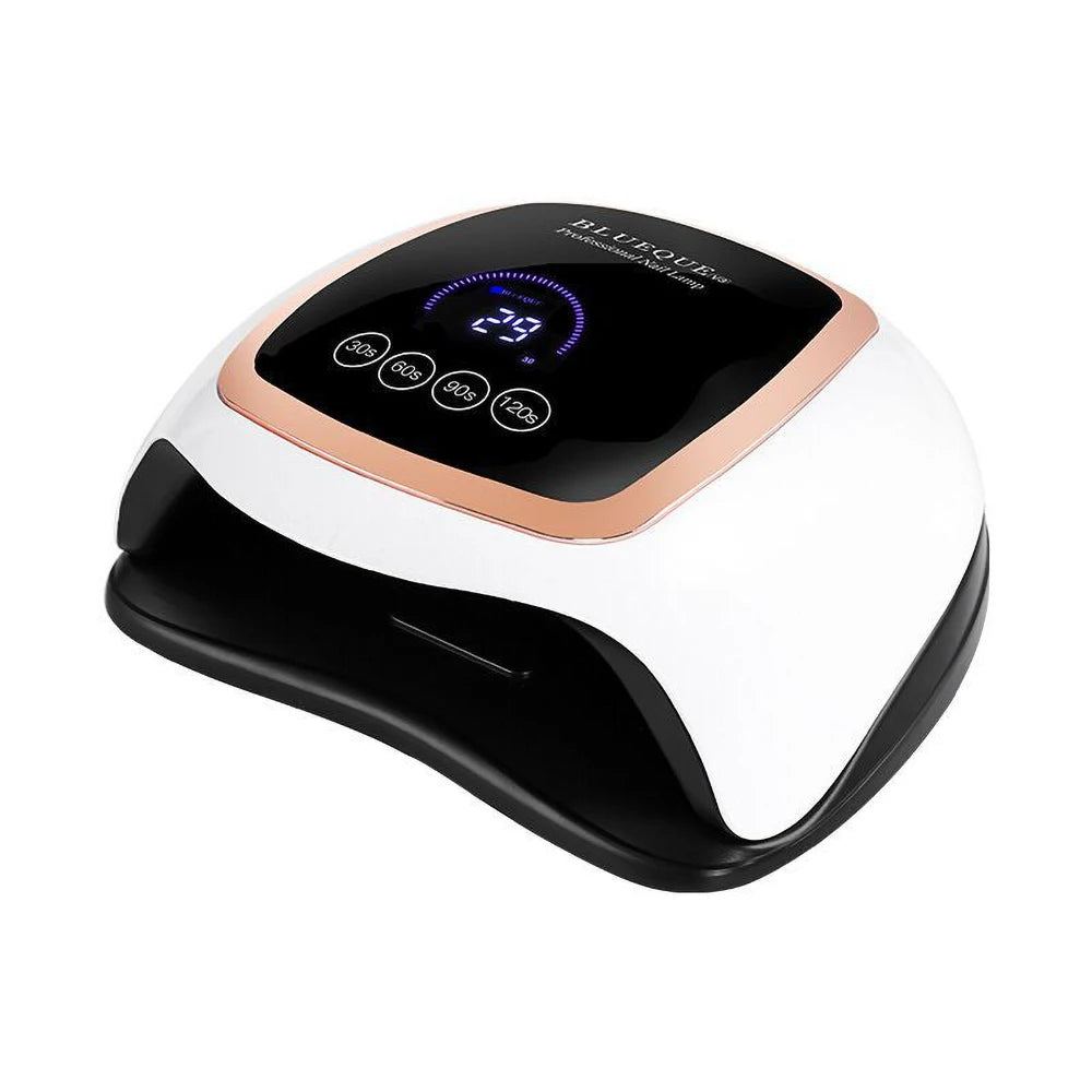 168W UV/LED Nail Light Professional Nail Dryer Lamp Automatic Sensing Gel Polish Manicure Drying Lamp with 4 Timer Smart Sensor