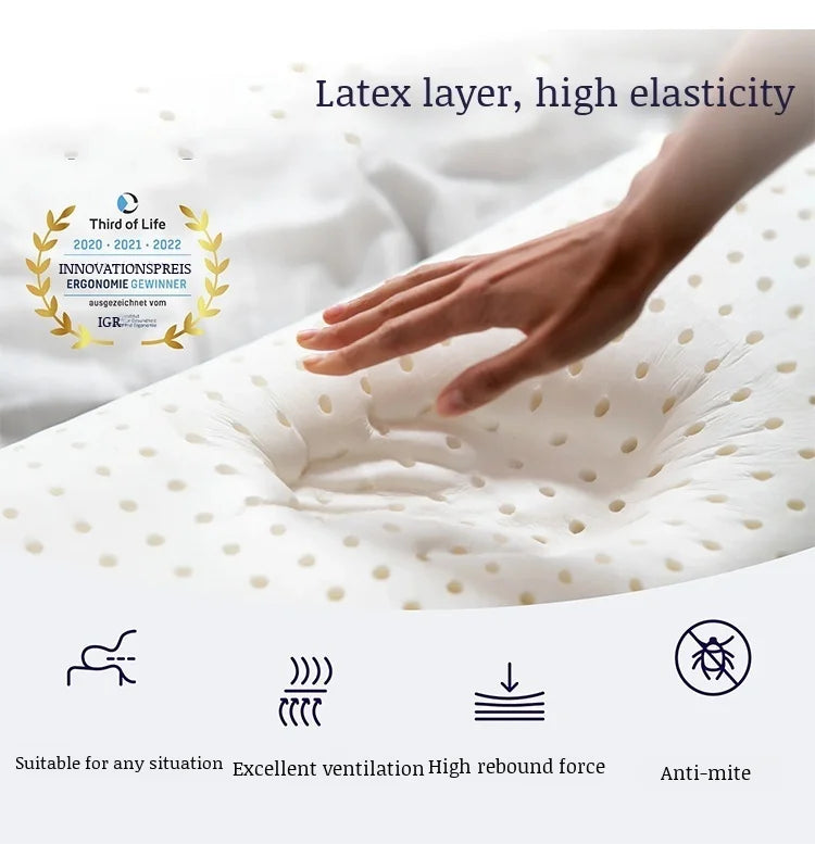 Doublelayer neck pillow special source sleep pillow core sleep aid sound sleep pillow