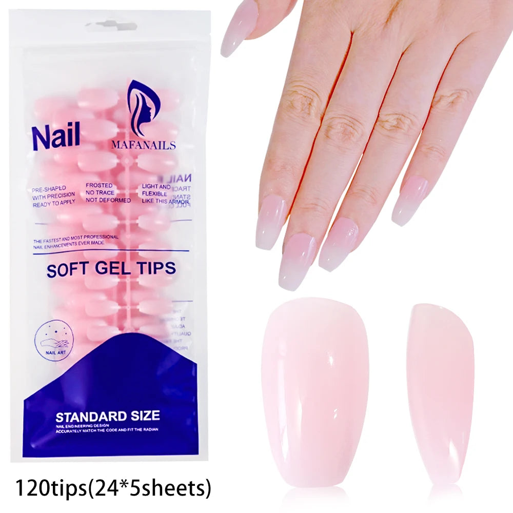120Pcs Y2k Star Leopard Print Long Stilettos False Nails 5-Styles Pink/Blue Glossy Acrylic Press on nails Full Cover Fake Nails_