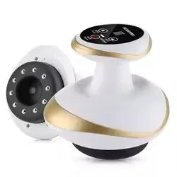 Electric Vacuum Cupping Massage Device LCD Display Heating Scraping Suction Cups Gua Sha Scraping Tool  Relieve Muscles Soreness