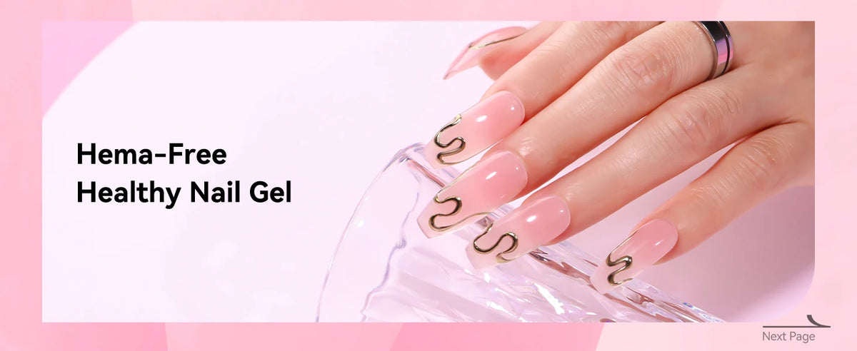 Makartt HEMA-Free Poly Nail Extension Gel 50ml, Hybrid Acrygel Builder Multi-Color, Long-Lasting French Manicure DIY Nail Art