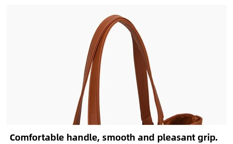 Fashionable Urban Simple Large Capacity Mother-Daughter Shoulder Bag Women's Handbag Set Six Pieces Crossbody Handbag