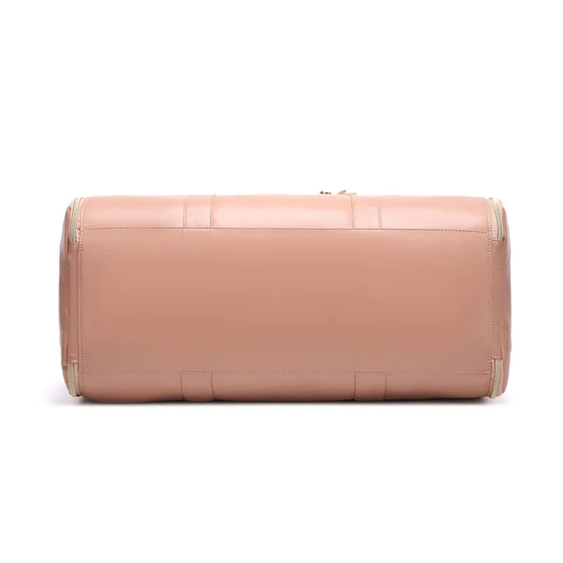 75L Large Capacity PU Foldable Travel Bag Lightweight Traveling Duffel Bag for Women Men Tote Bag Carry On Luggage Bag