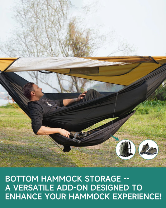 Compact Storage Organizer for Camping Hammocks Waterproof Camping Gear Storage Portable Hammock Accessory for Hiking Backpacking