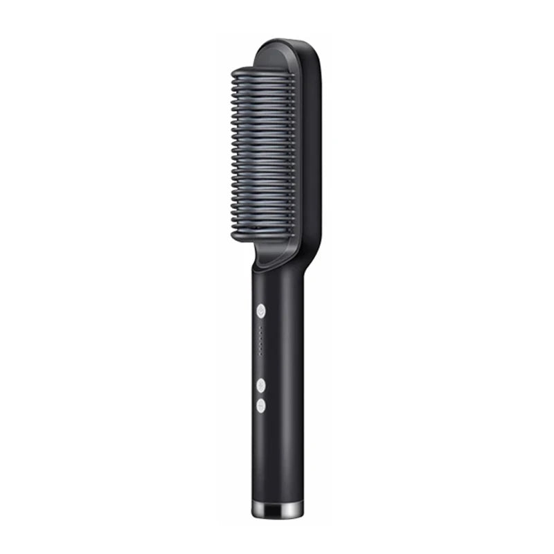 Electric Heating Comb Hair Straightener Comb Negative Ion 5-Speed Temperature Portable Fast Heating Electric Straightening Brus