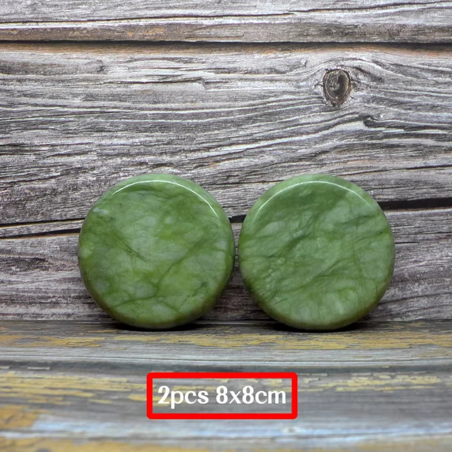 Pietre per Massaggio caldo/freddo in Giada Naturale