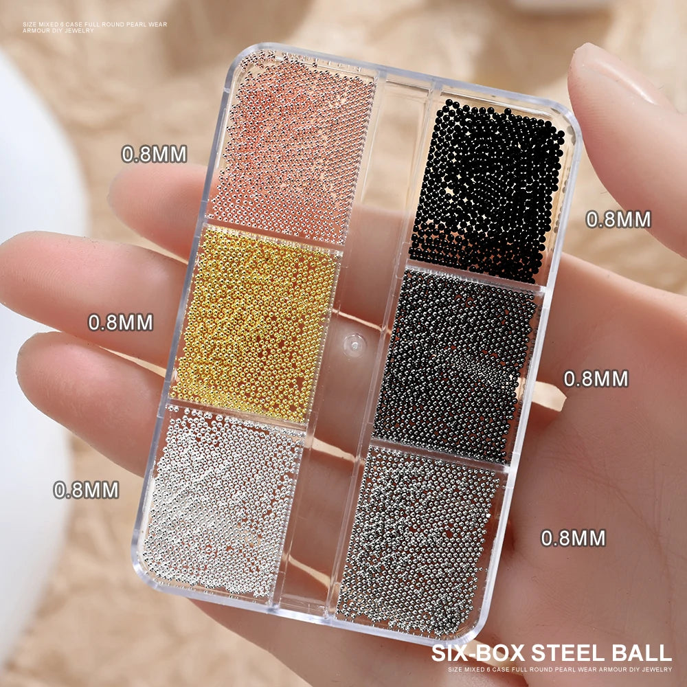 Set di Decorazioni per Nail Art