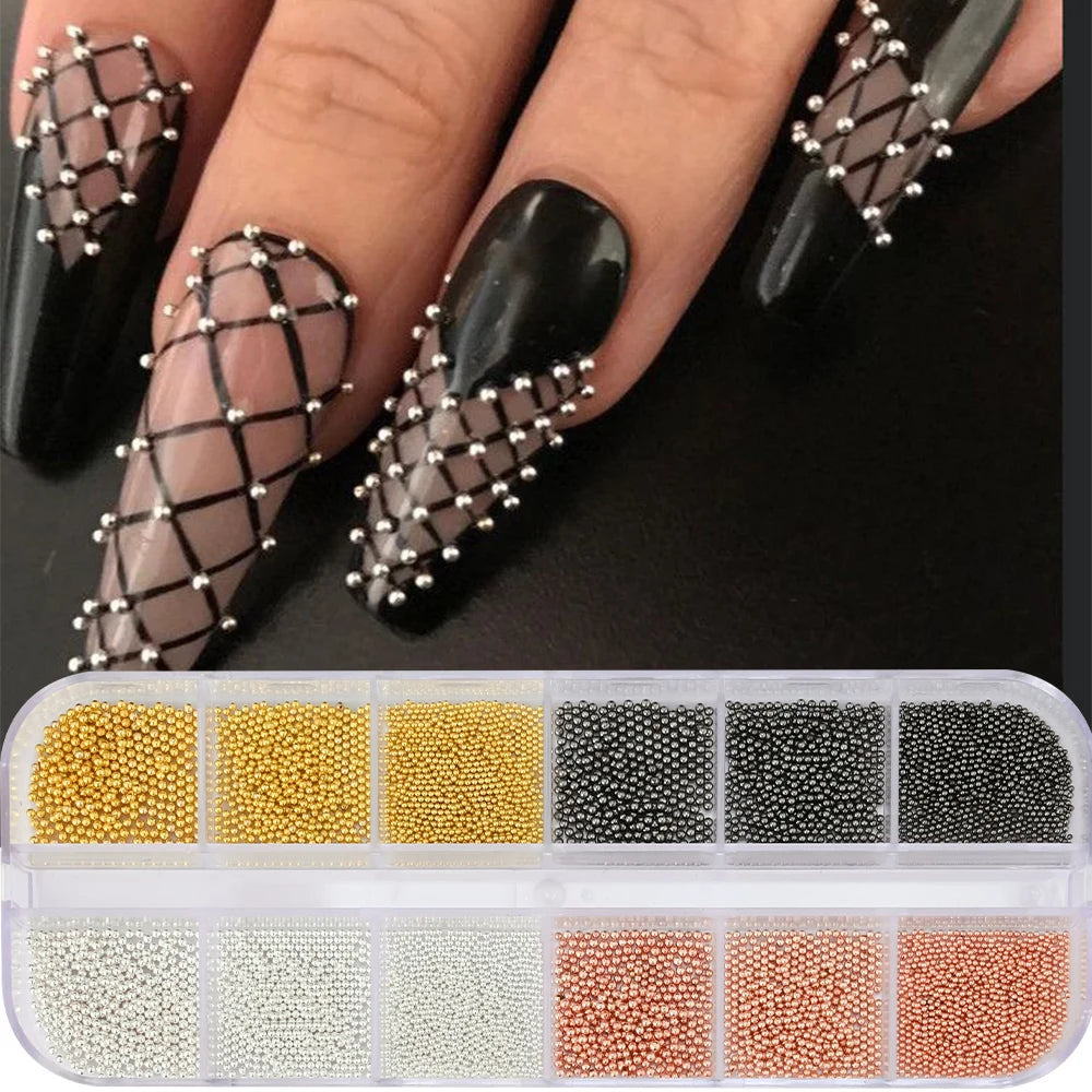 Set di Decorazioni per Nail Art
