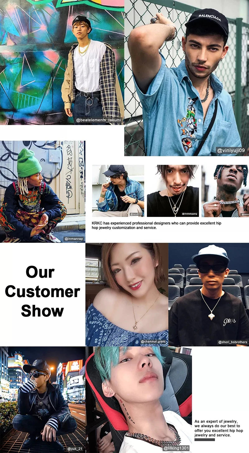 Wholesale 8Mm Hip Hop Jewelry 2 Rows Thin Cuban Link Chains Cubic Zirconia Iced Out Argenteous For Girl Cuban Necklaces Men