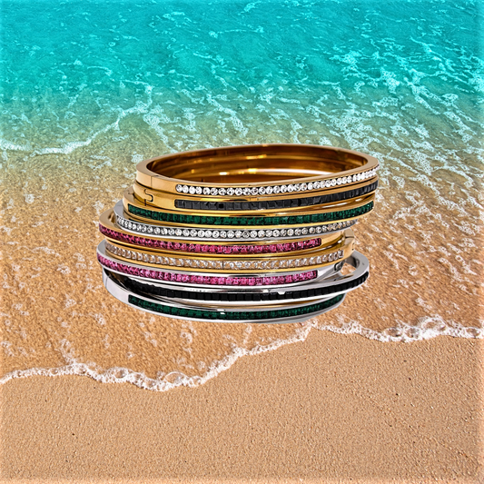 Pulsera “Elegancia” Un Mosaico de Luz y Color