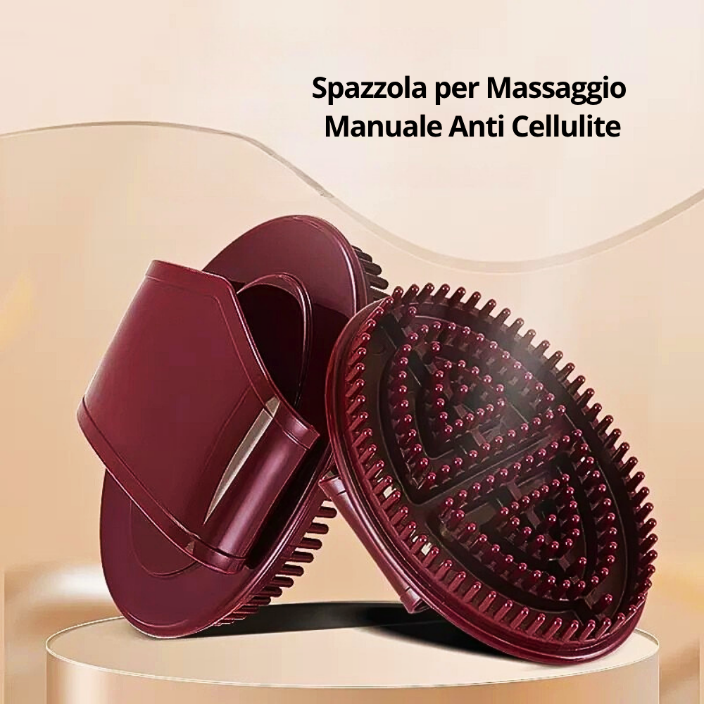 Spazzola Anti Cellulite – Dimagrante per Massaggio Localizzato
