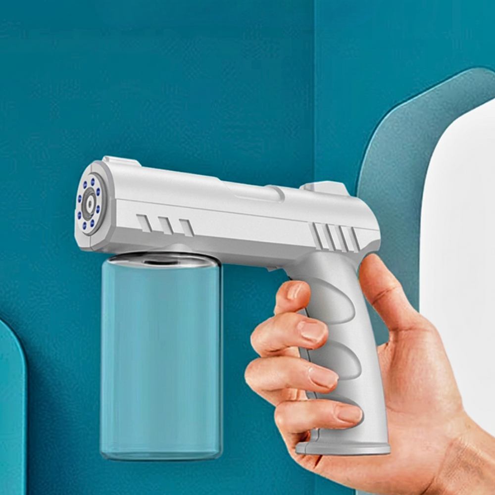 Pistola Nano Atomizzatore con Luce Fotonica Blu