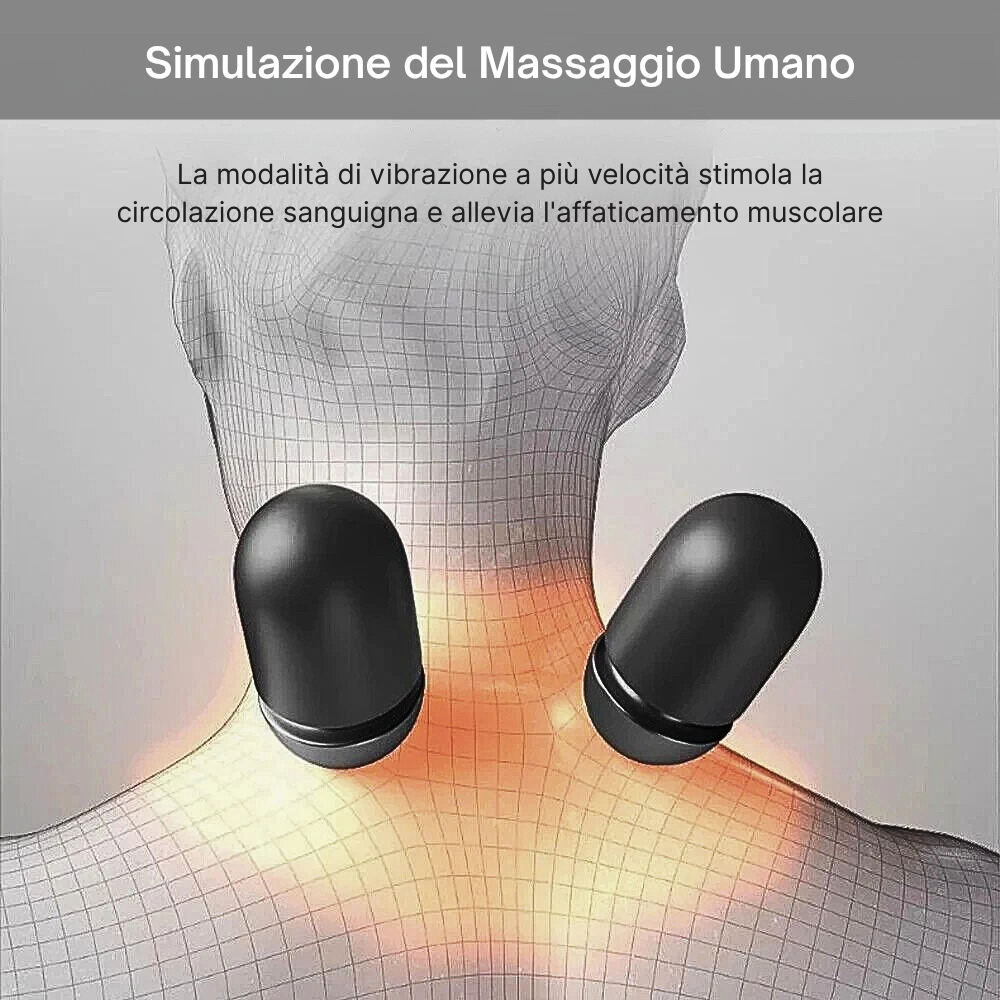 Cuscino Ortopedico Massaggiante per Dolori Cervicali