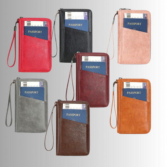 Organizer da Viaggio con Schermatura Anticlonazione