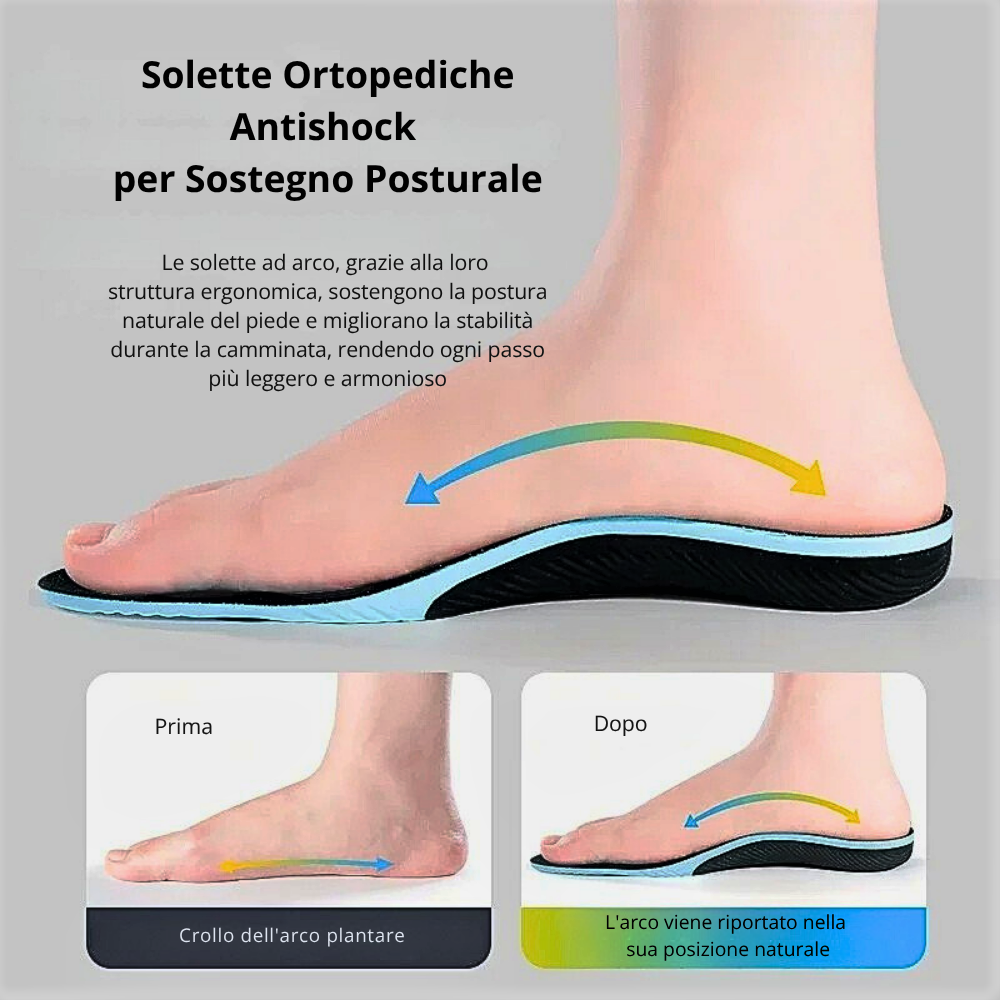 Solette Ortopediche per Correzione Posturale