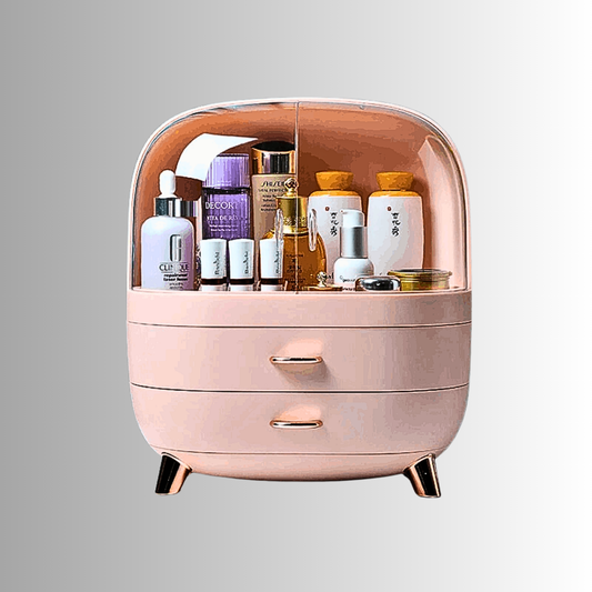 GlamLuxe Makeup Organizer: Elegance and Functionality for Your Toiletry 