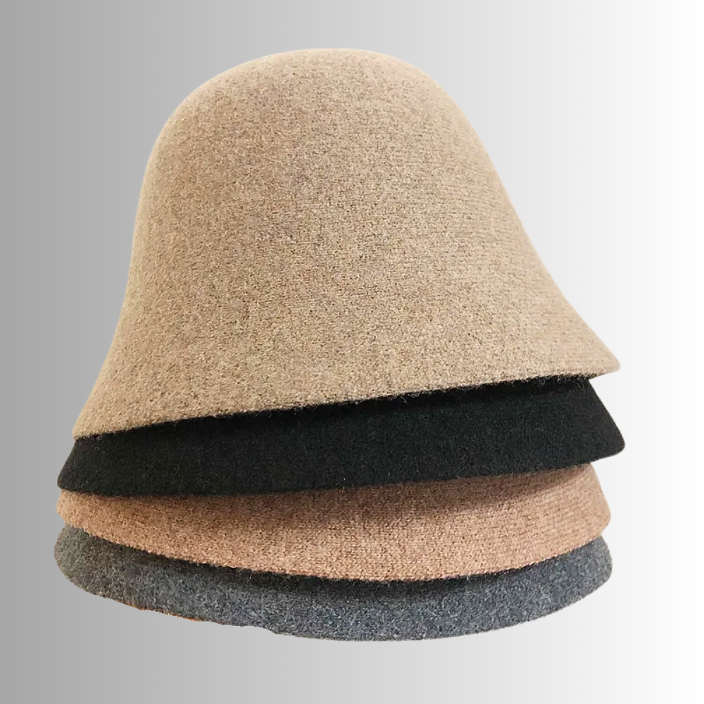 Cappello a Secchiello in Misto Lana