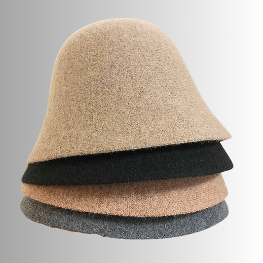 Cappello a Secchiello in Misto Lana