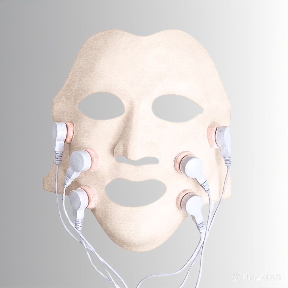 Maschera Massaggiante a Vibrazione e Led Fotonici Rossi