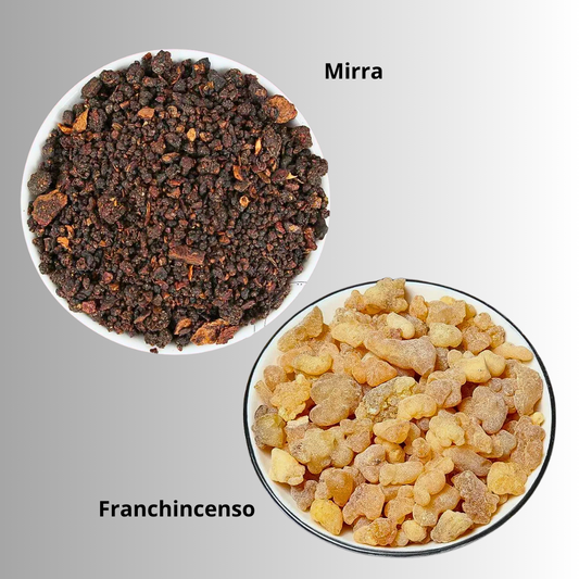 Resine pure di Mirra e Franchincenso
