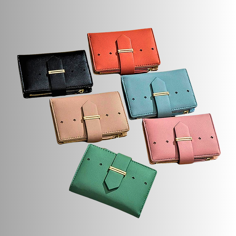Mini Billetera Compacta, Colorida y Chic