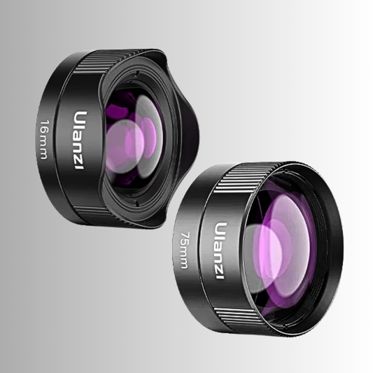 Obiettivi Professionali per Smartphone: Macro 10X & Grandangolo 110°