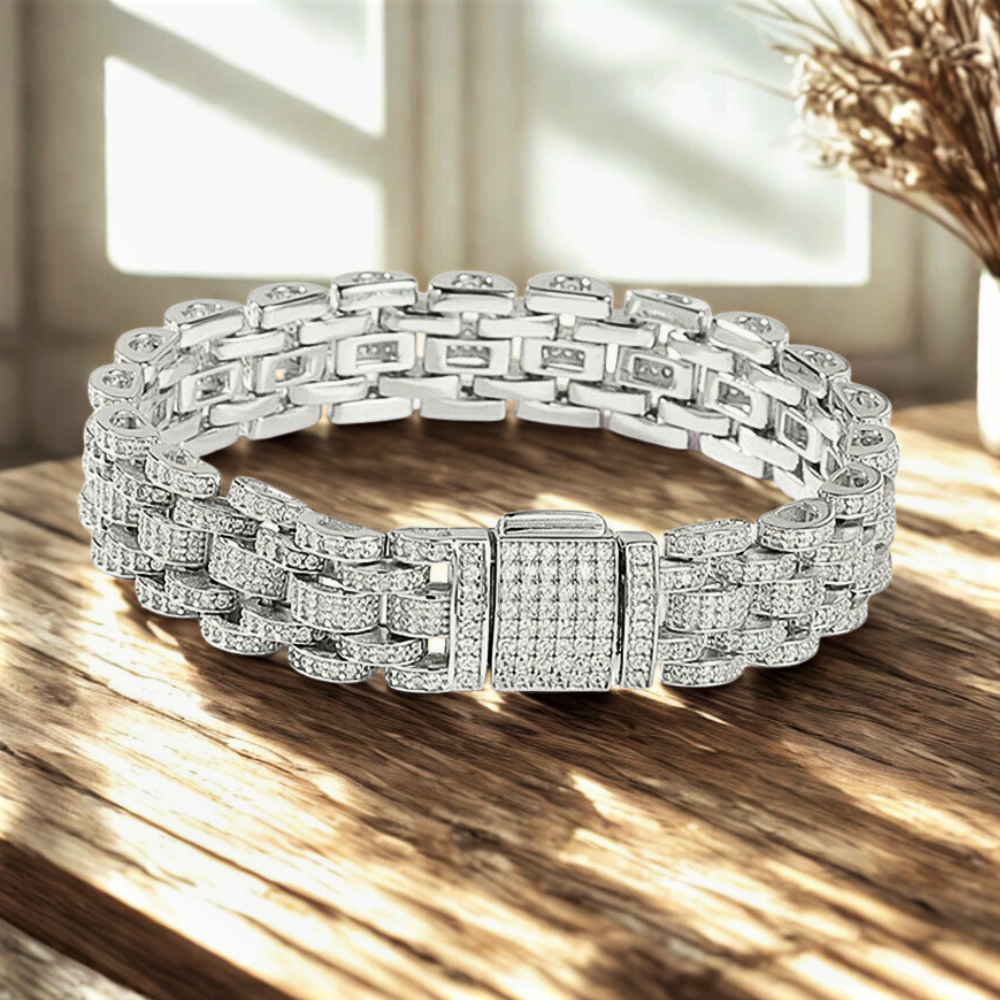 Bracciale a Cavallotti con Moissaniti