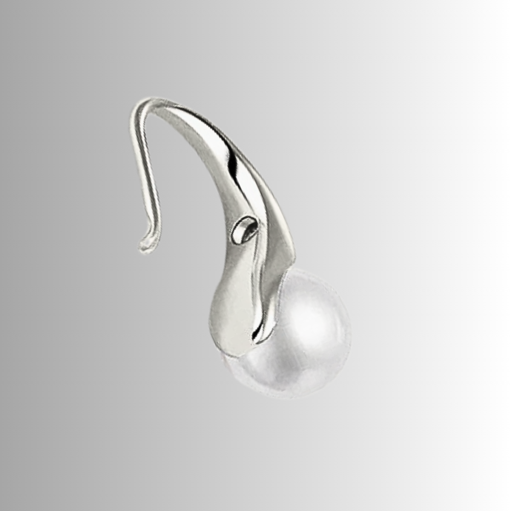 Orecchini di Design con Moissaniti e Perle Naturali