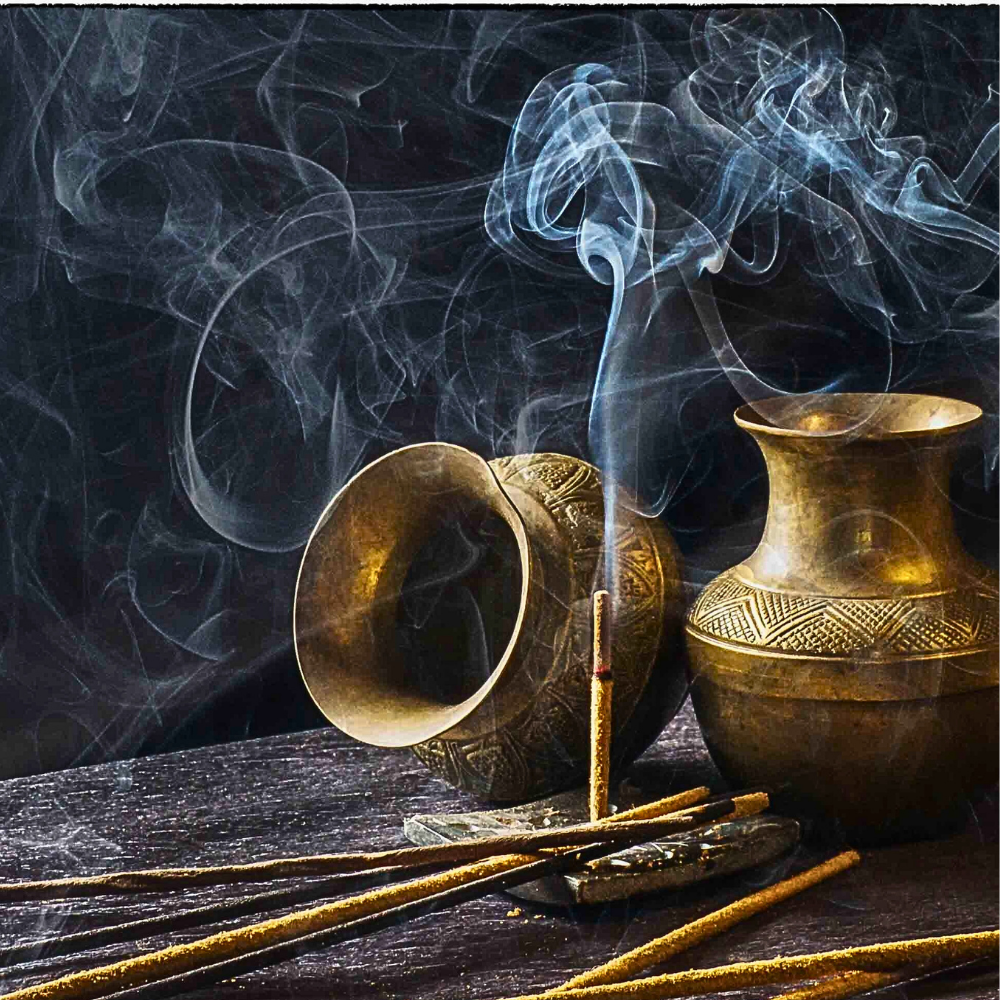 Incensi a stelo su legno di Bamboo